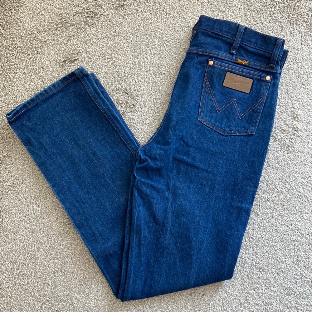 Wrangler Dark Wash Denim Jeans